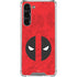 Marvel Deadpool Deadpool Emblem Galaxy S24 FE Clear Case